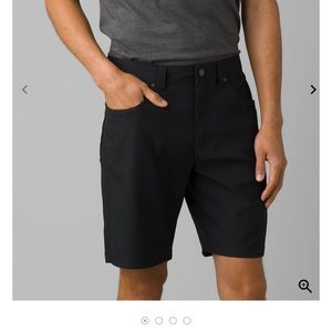 Mens Black Brion prAna shorts 38